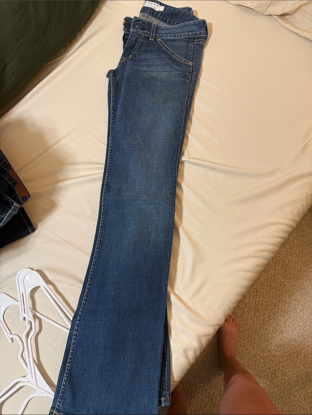 Women’s Dark Blue Stretch Bootcut Jeans